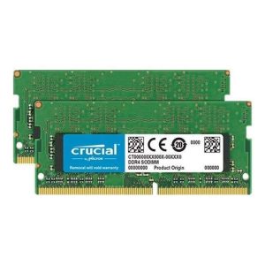 Crucial 4GB DDR4-2666 SODIMM 512Mx64 CL19 Notebook Memory - CT4G4SFS8266 - 8GB (2 x 4GB)