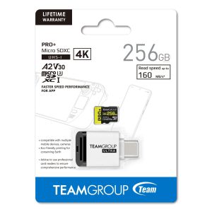 Flash Card - 256GB,With Card Reader