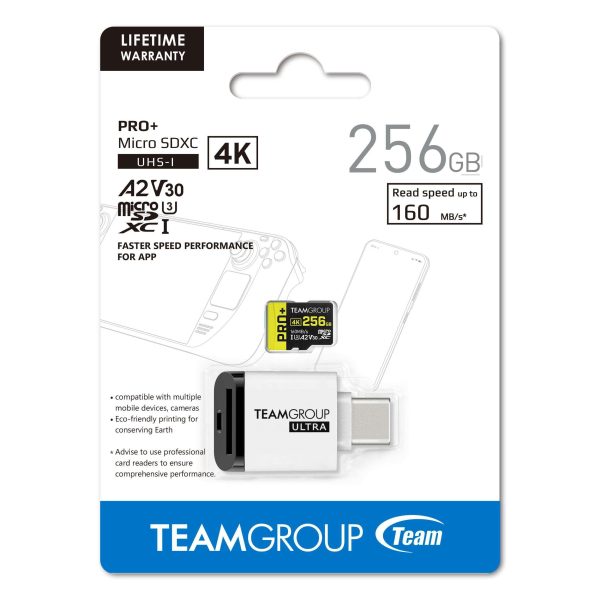 Flash Card - 256GB,With Card Reader