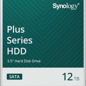Synology HAT3300-4T 4TB Plus Series SATA HDD 3.5" Internal Hard Drive - 12TB