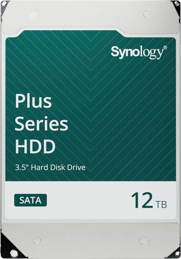 Synology HAT3300-4T 4TB Plus Series SATA HDD 3.5" Internal Hard Drive - 12TB