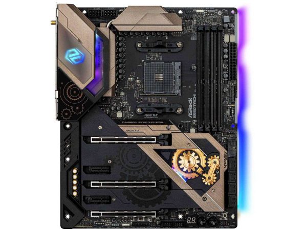 ASRock B550M Pro SE AM4 DDR4 SATA 6Gb/s 1 PCIe 4.0 x16 Micro ATX Motherboard - B550 TAICHI