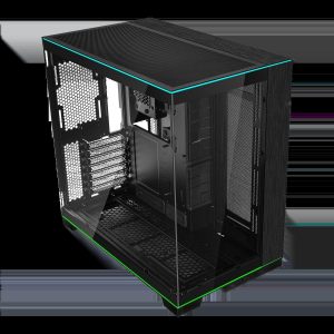 LIAN LI O11 EVO RGB  White Aluminum / Steel / Tempered Glass ATX Mid Tower Computer Case ----O11DERGBW - Black
