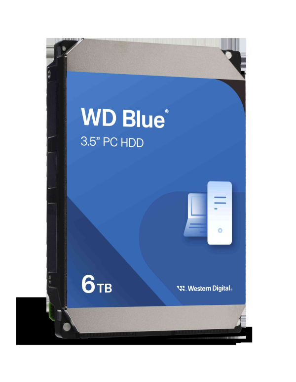 WD Blue WD60EZAX 6TB Hard Drive - SATA (SATA/600) - 3.5" Drive - Internal