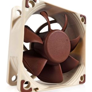 Noctua NF-A6x25 FLX, Premium Quiet Fan, 3-Pin (60mm, Brown) - PWM