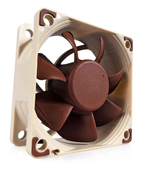 Noctua NF-A6x25 FLX, Premium Quiet Fan, 3-Pin (60mm, Brown) - PWM