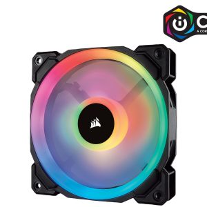 LL120 RGB, 120mm Dual Light Loop RGB LED PWM Fan, Single Pack
