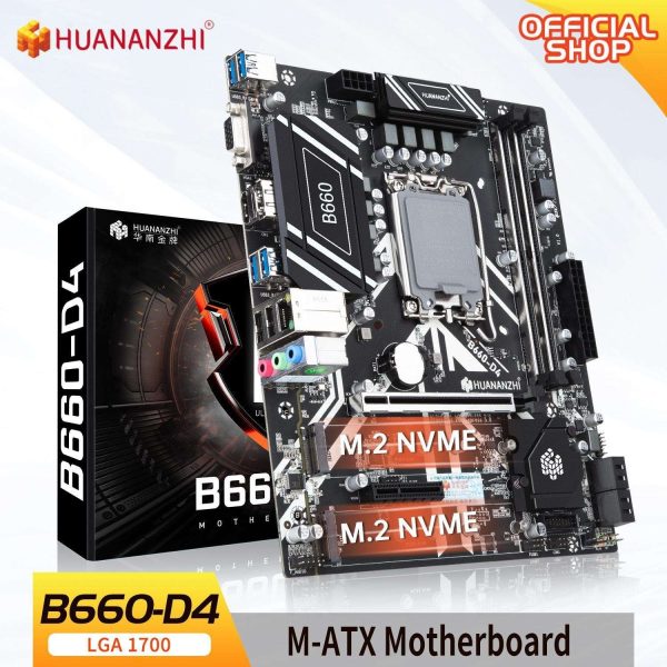 HUANANZHI X99-TF ATX Standard Desktop Motherboard LGA 2011-v3 E5 v3 v4 I7 CPU DDR4 DDR 3 RAM Supports E5 2680V3 2506V3 2678 V3 E5 V3 V4 Xeon CPU Dual M.2 PICE NVMe Socket Support DDR3 or DDR4 USB 3.0 - LGA 1700,B660 M-ATX