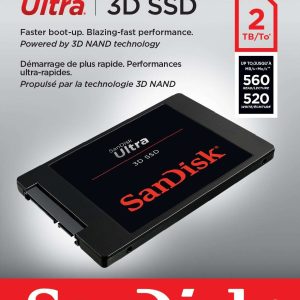 SanDisk Ultra 3D 2.5" 1TB - 2TB