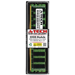 128GB (2x64GB) RAM for Dell PowerEdge R430, R530, R630, R630 XL, R730, R730 XL, R730xd, R730xd XL, R830, R930 | 13th Gen. Rack Servers | DDR4 2133MHz ECC LRDIMM PC4-17000 4Rx4 Load Reduced Memory Kit - 32GB,DDR4 2400 (PC4 19200)