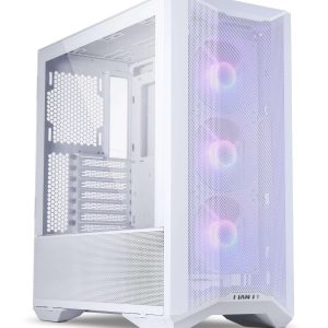 LIAN LI LANCOOL II MESH C RGB BLACK Tempered Glass ATX Case - Black Color ,Type C Included- LANCOOL II MESH C RGB-X - Lancool II RGB Mesh C (White)