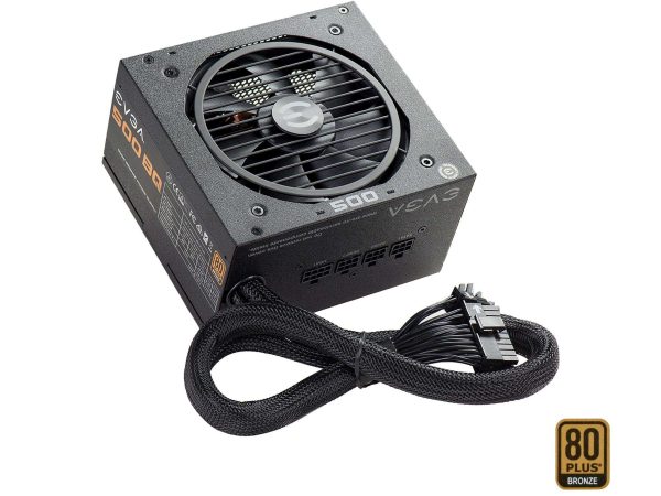 EVGA 850 BQ 850 W Semi-Modular 80 PLUS BRONZE Certified - BQ Series (500W)