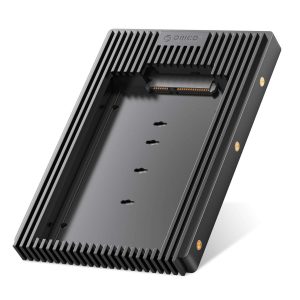 ORICO 3.5 inch HDD Frame Mobile Rack Internal HDD Case CD-ROM Space 3.5 inch Internal SATA Hard Drive SSD Adapter (1106SS-V1) - 2.5-inch HDD/SSD to 3.5-inch(D2S-6G),1 Pack