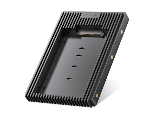 ORICO 3.5 inch HDD Frame Mobile Rack Internal HDD Case CD-ROM Space 3.5 inch Internal SATA Hard Drive SSD Adapter (1106SS-V1) - 2.5-inch HDD/SSD to 3.5-inch(D2S-6G),1 Pack