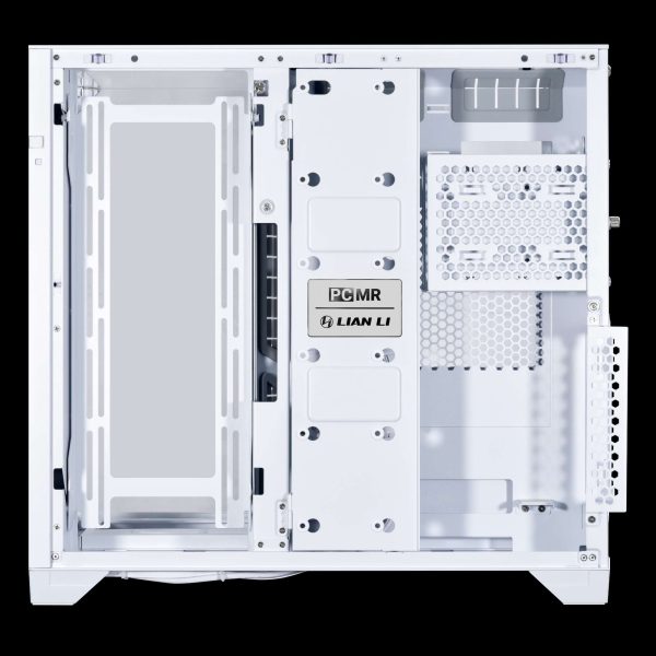 LIAN LI O11 Vision White Aluminum / Steel / Tempered Glass ATX Mid Tower Computer Case ----- O11VW