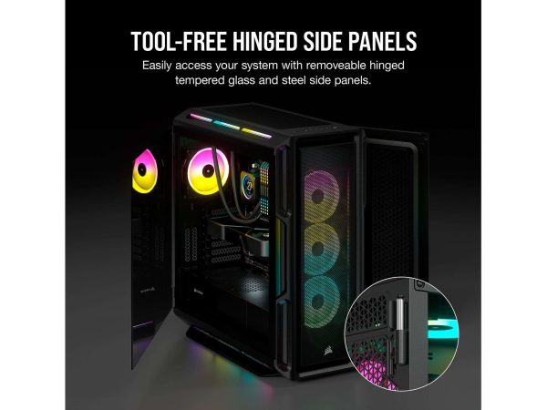 Corsair iCUE 5000T RGB ATX Mid Tower Black