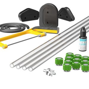 PrimoChill (Complete Kit) 4x 14mm Acrylic/PMMA Tubes, 12x Metrix SX Fitting, Bending Jig/Kit, Cutter and Finishing Bit - Toxic Candy