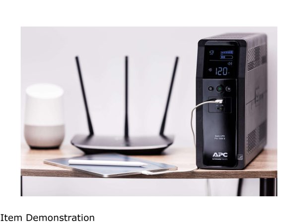 Back UPS PRO BR, SineWave, 2 USB Charging Ports, AVR, LCD interface