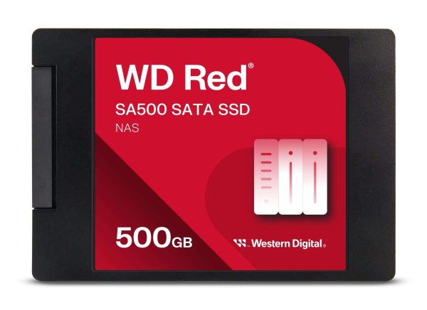 Western Digital Red SA500 2.5" 1TB - 500GB