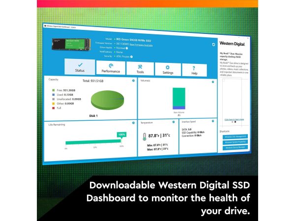 Western Digital Green SN350 NVMe M.2 2280 2TB