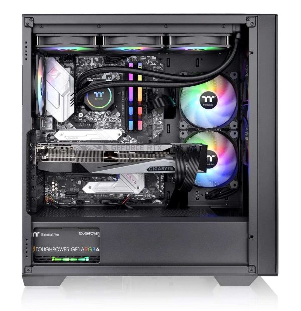 Thermaltake Divider 370 TG ARGB ATX Mid Tower Black
