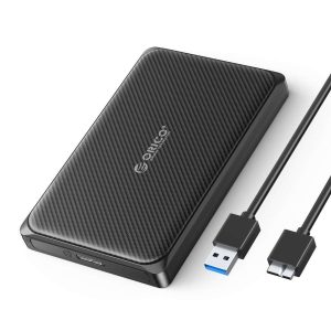 ORICO 2.5'' HDD Enclosure USB C to SATA III 2.5inch 6Gbps High Speed HDD Enclosure for 7/9.5 mm HDD SSD Support UASP Up to 6TB - 2189C3 - USB 3.0
