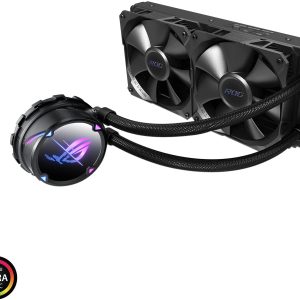 ASUS Liquid Cooling System - 2 Fan Slots (120 mm),Black,ROG STRIX LC II 240