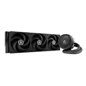 ARCTIC COOLING Liquid Freezer III - 240: All-in-One CPU Water Cooler with 240mm radiator and 2x P12 PWM PST fan, compatible Intel LGA1700, 1851 and AMD AM4, AM5 - Black color - 3 Fan Slots (140 mm),Black,Non-RGB
