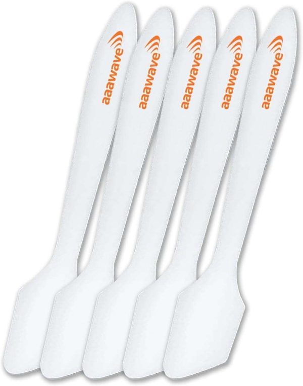 AAAwave Thermal Paste Spreader - Spatula for Applying and Spreading Thermal Paste or Liquid Metal on CPU, GPU and Heatsinks Pack of 3 - Pack of 5