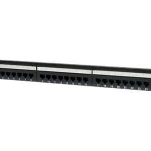 12-Port Cat5e Wall Mount Patch Panel 568B - 24 Port