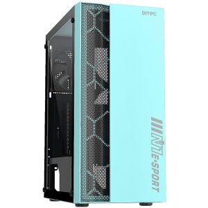 DIYPC ATX Mid Tower Black - S08 (Green)