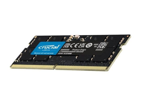 Crucial 32GB (2 x 16GB) 262-Pin DDR5 SO-DIMM DDR5 5600 Laptop Memory Model CT2K16G56C46S5