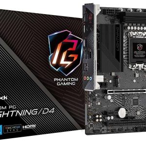 ASRock Z790 PG SONIC Intel LGA1700 (14th,13th,12th Gen) ATX Motherboard, 4 slots DDR5, PCIE 5.0 x16, 5 M.2 slots, 2.5Gb Lan, 7.1 Nahimic Audio, Front USB3.2 Gen2X2 Type_C, 14+1+1 Power Phase - Z790M PG LIGHTNING/D4