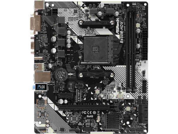 ASRock B450M-HDV R4.0 AM4 
 - B450M-HDV R4.0