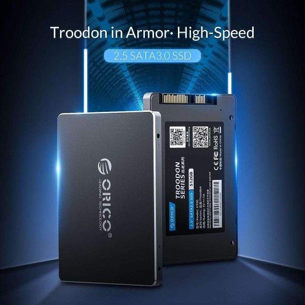 ORICO 3D NAND 1TB 2.5 Inch SATA III Internal SSD TLC 6Gbps Internal Solid State Drive with USB3.0 2.5 inch External Hard Drive Enclosure SATA 5Gbps