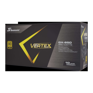 Seasonic VERTEX GX-1000, 1000W 80+ Gold,  ATX 3.0 / PCIe 5.0 Compliant, Full Modular, Fan Control in Fanless, Silent, and Cooling Mode, 12 Years Warranty - ATX 3.0 Gold (850W)