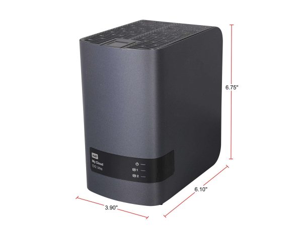 WD 8TB My Cloud EX2 Ultra Network Attached Storage - WDBVBZ0080JCH-NESN