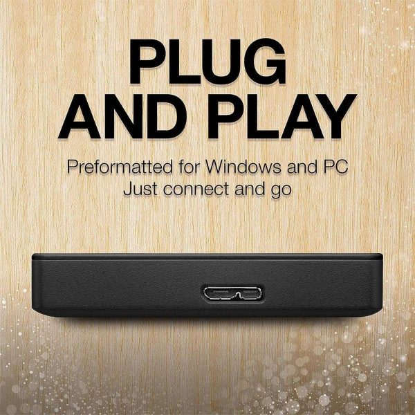 Seagate Portable 2TB External Hard Drive Portable HDD – USB 3.0 for PC, Mac, PS4, & Xbox (STGX2000400)