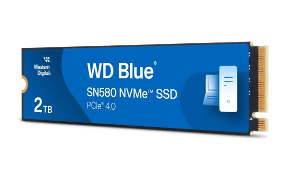 Western Digital WD_Blue SN580 M.2 2280 2TB PCI-Express 4.0 x4 TLC Internal Solid State Drive (SSD) WDS200T3B0E