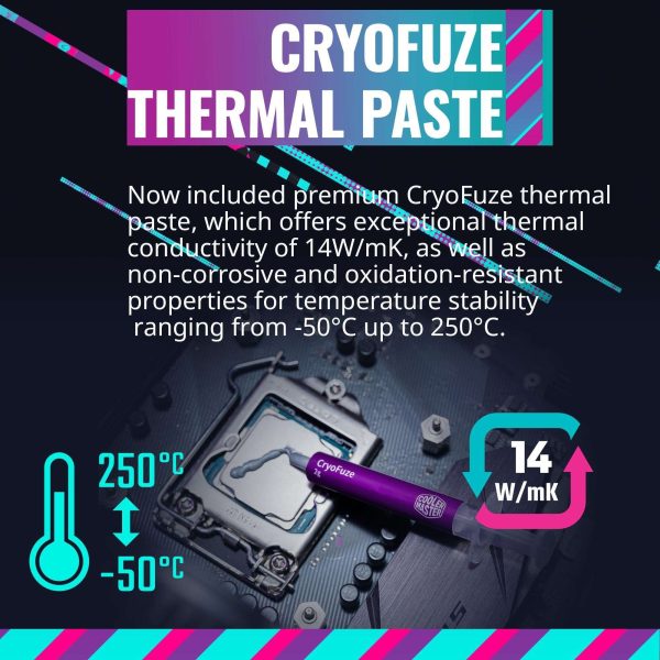 Cooler Master Hyper 620S Dual Tower CPU Air Cooler, ARGB Sync, 120mm PWM Fan, 6 Copper Direct Contact Heat Pipes, 154.9mm Tall, Brackets AMD Ryzen AM5/AM4, Intel LGA1700/1200 (RR-D6NA-17PA-R1)