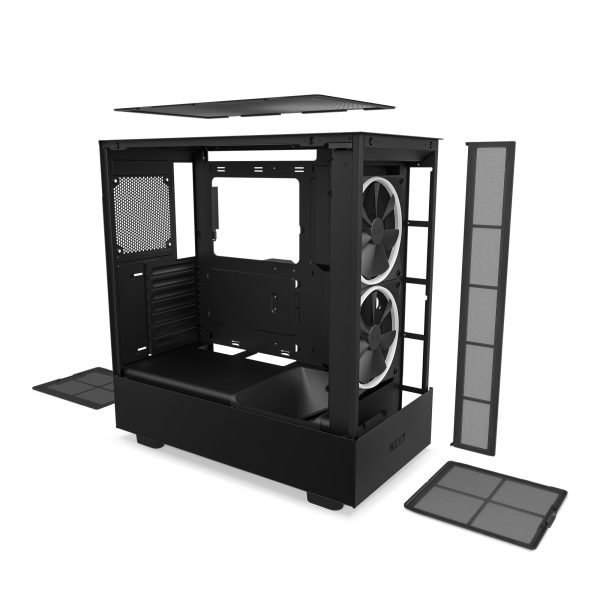NZXT H5 Elite - All Black ATX, Micro-ATX, mini-ITX Black
