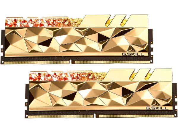 G.SKILL Trident Z Royal Elite Series 64GB (2 x 32GB) DDR4 4000 (PC4 32000) - 16GB (2 x 8GB),DDR4 3600 (PC4 28800),16,Gold