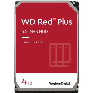 WD Red Plus 4TB 5400 RPM 3.5" - 4TB 128MB Cache
