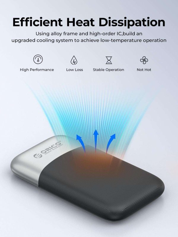 ORICO Taichi Portable SSD 1000MB/S External Solid State Drive 512GB USB 3.2 Gen2 Type- C PSSD