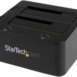 StarTech.com USB 3.1 Gen 2 (10Gbps) Dual-Bay Dock for 2.5"/3.5" SATA SSD/HDDs with UASP - 2 Bay,USB 3.0 (SATA / IDE)
