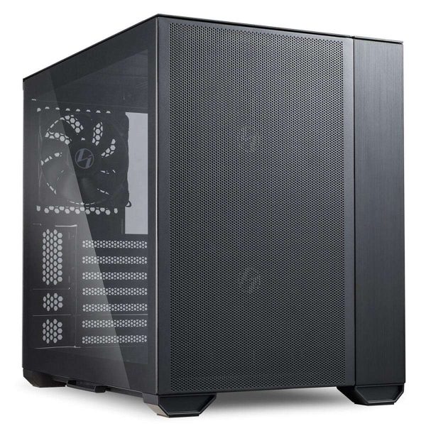 LIAN LI O11 AIR MINI Black SPCC / Aluminum / Tempered Glass ATX Mini Tower Computer Case-- O11AMX