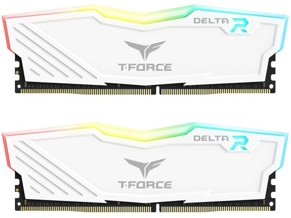 Team T-Force Delta RGB 32GB (2 x 16GB) DDR4 3600 (PC4 28800) - 64GB (2 x 32GB),DDR4 3600 (PC4 28800),18,White,18-22-22-42