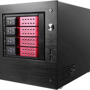 Compact Stylish 3x 5.25" Bay mini-ITX Tower - S-35-DE4RD