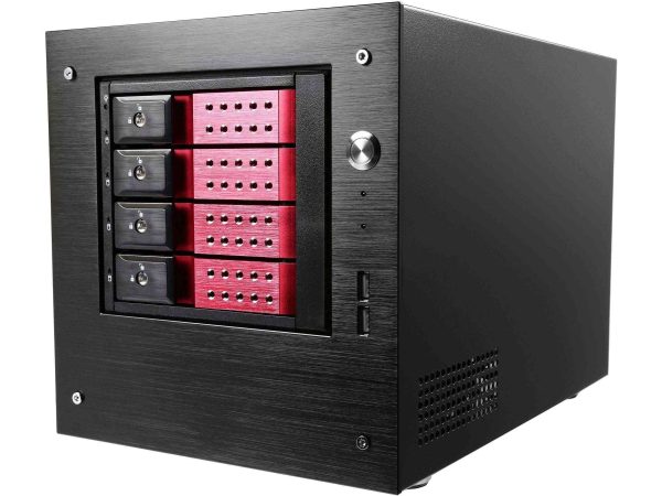 Compact Stylish 3x 5.25" Bay mini-ITX Tower - S-35-DE4RD