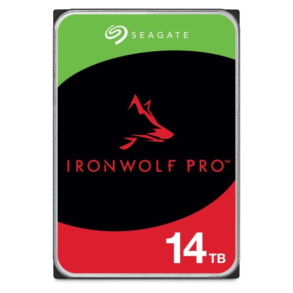 Seagate IronWolf Pro 16TB 7200 RPM 3.5" - 14TB